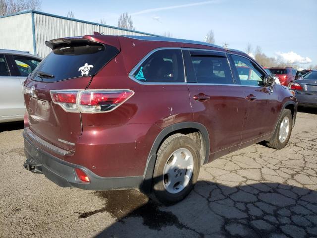 Изображение 3 2014 TOYOTA HIGHLANDER LIMITED 2014 с VIN 5TDDKRFHXES010326