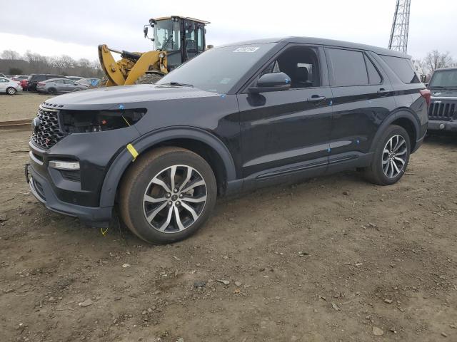 Изображение 1 2021 FORD EXPLORER ST 2021 с VIN 1FM5K8GC3MGA44808