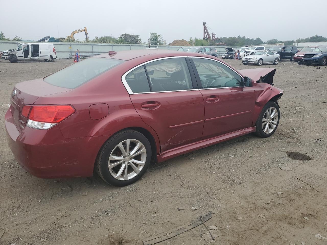 Image 3 of 2013 SUBARU LEGACY 2.5I LIMITED 2013 with VIN 4S3BMBK61D3047892