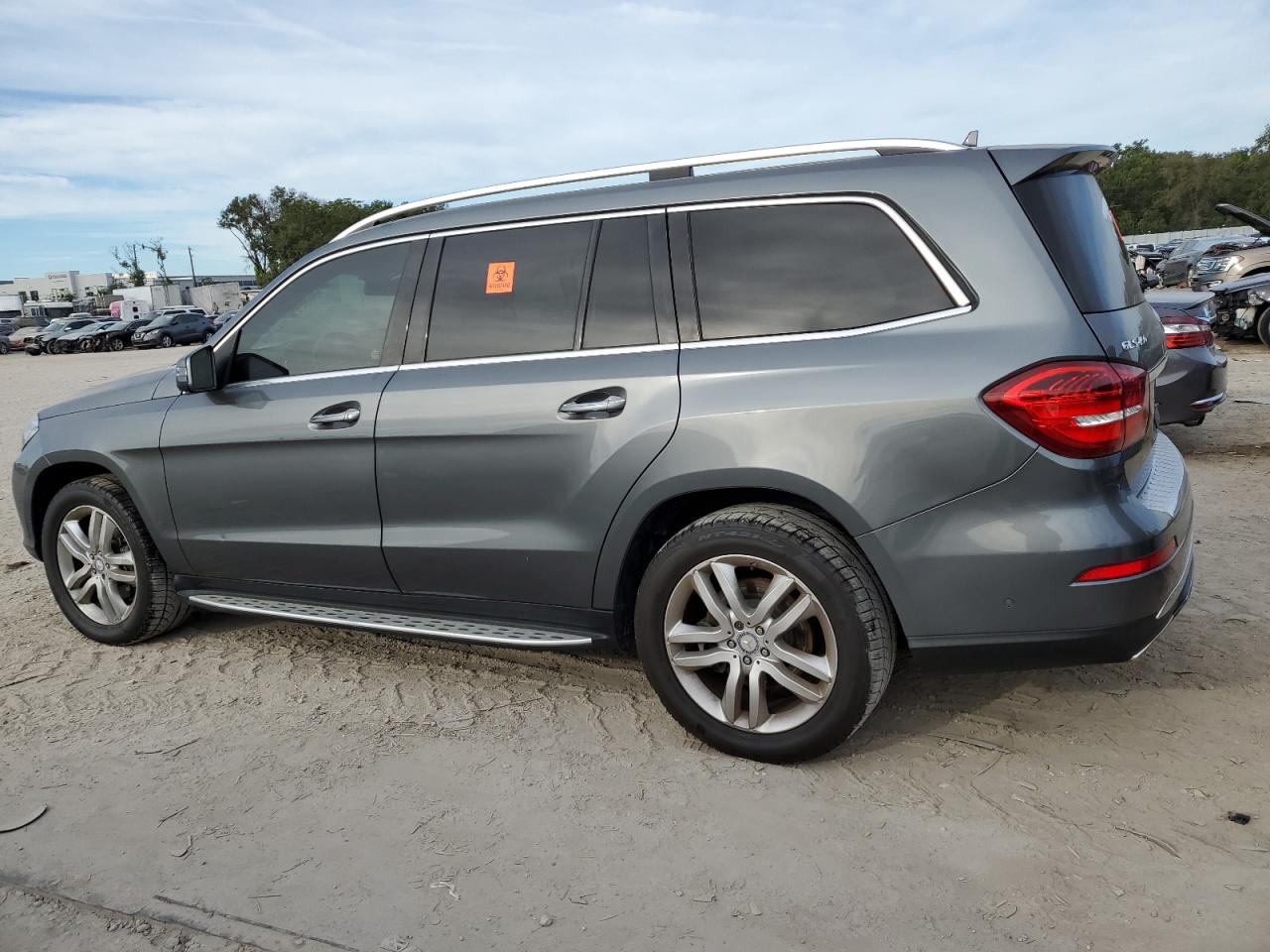 Image 2 of 2017 MERCEDES-BENZ GLS 450 4MATIC 2017 with VIN 4JGDF6EEXHA886353
