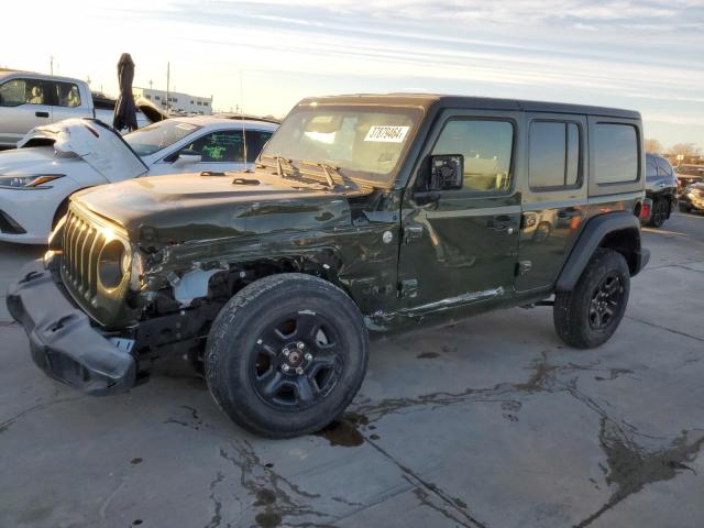 Изображение 1 2021 JEEP WRANGLER UNLIMITED SPORT 2021 с VIN 1C4HJXDG7MW708491