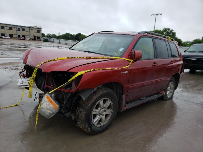Image 2 of 2002 TOYOTA HIGHLANDER LIMITED 2002 with VIN JTEHF21A220048604