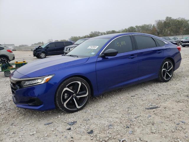 Изображение 1 2022 HONDA ACCORD SPORT SE 2022 с VIN 1HGCV1F4XNA109406