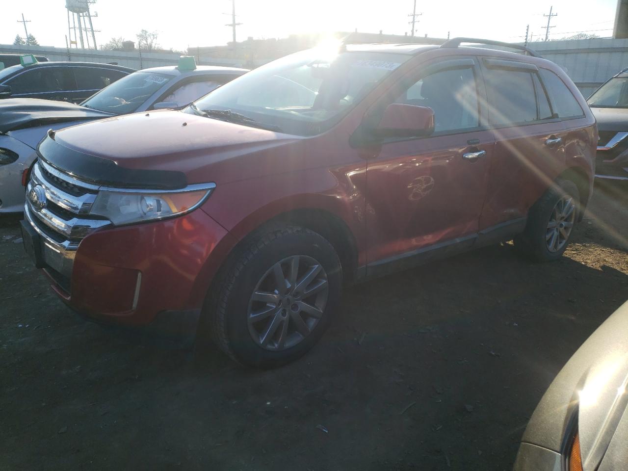 Image 1 of 2011 FORD EDGE SEL 2011 with VIN 2FMDK3JC5BBA52713