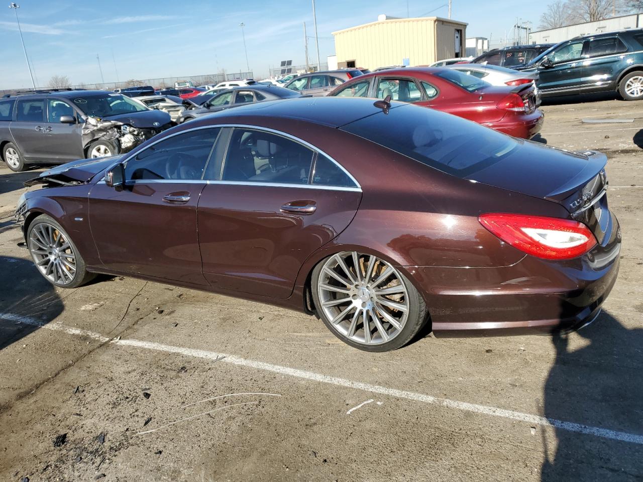 Obraz 2 z 2012 MERCEDES-BENZ CLS 550 4MATIC 2012 z VIN WDDLJ9BBXCA055976