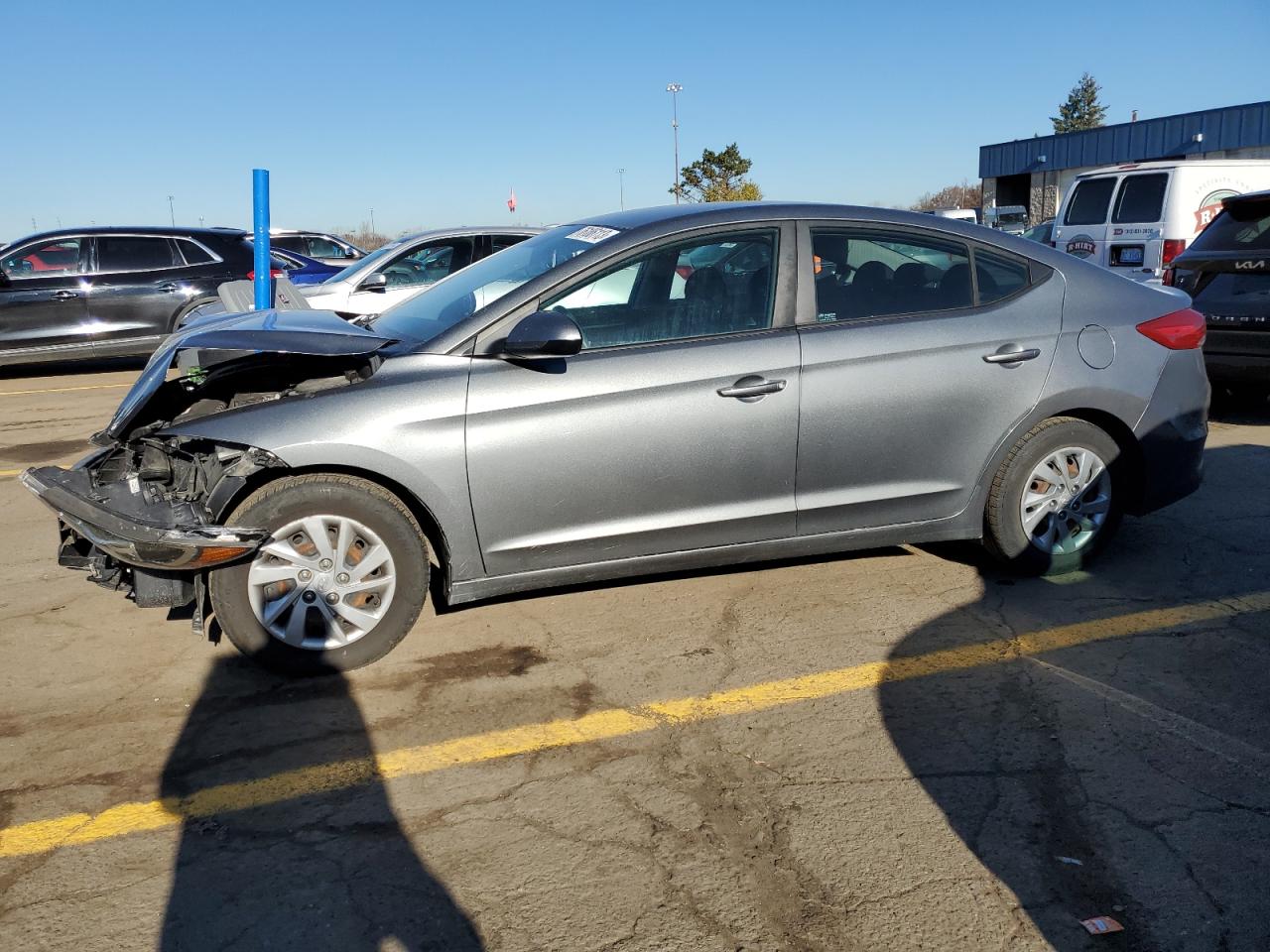 Image 1 of 2018 HYUNDAI ELANTRA SE 2018 with VIN KMHD74LF6JU590957