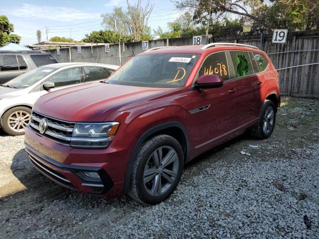 Image 1 of 2018 VOLKSWAGEN ATLAS SE 2018 with VIN 1V2FR2CA5JC554570