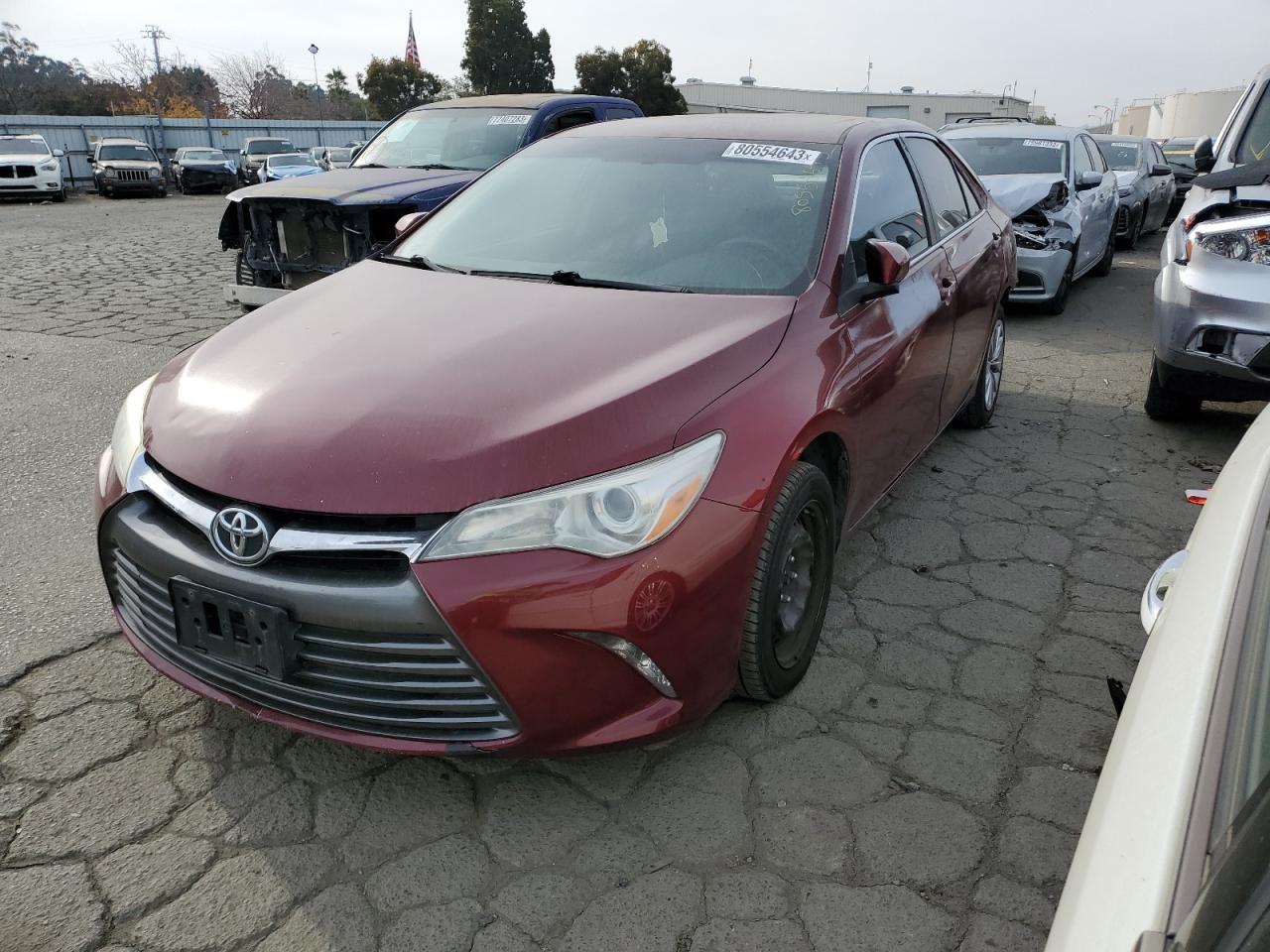 Image 1 of 2017 TOYOTA CAMRY LE 2017 with VIN 4T1BF1FK4HU616578