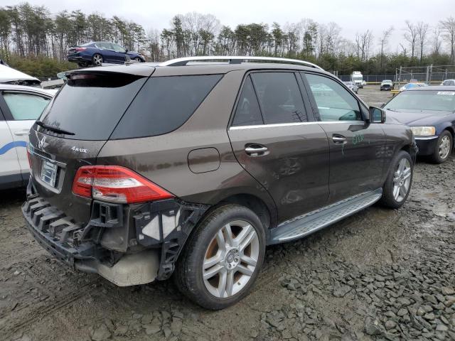 Image 3 of 2014 MERCEDES-BENZ ML 350 4MATIC 2014 with VIN 4JGDA5HB2EA384605