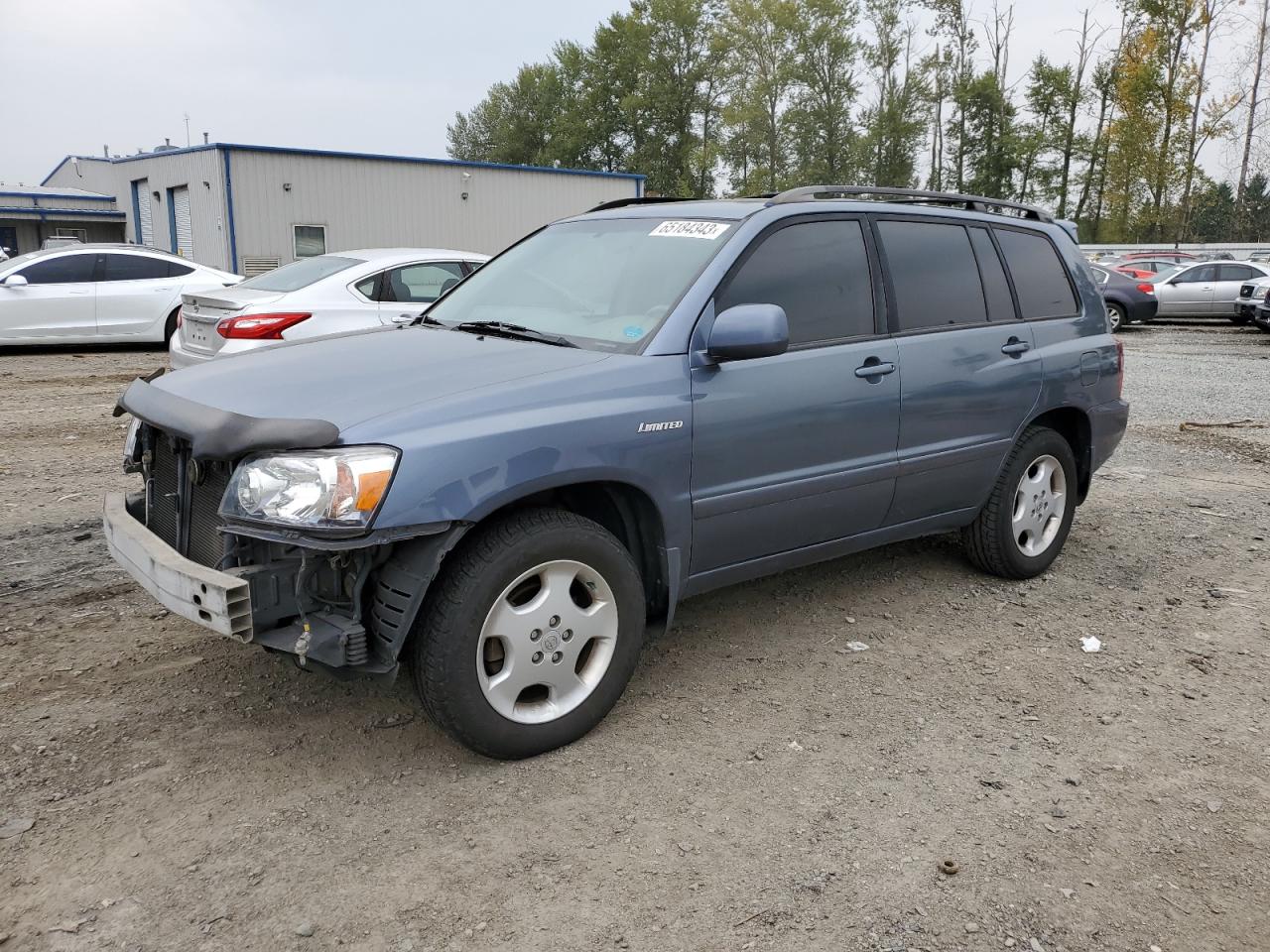 Image 1 of 2005 TOYOTA HIGHLANDER LIMITED 2005 with VIN JTEEP21A850076332