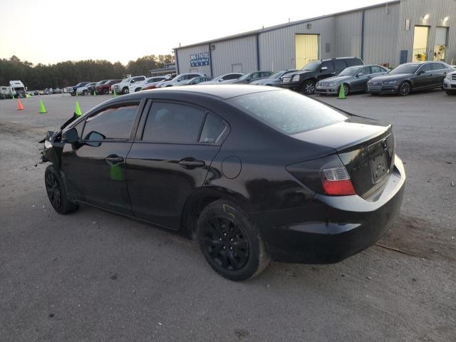 Image 2 of 2012 HONDA CIVIC LX 2012 with VIN 2HGFB2F57CH602561