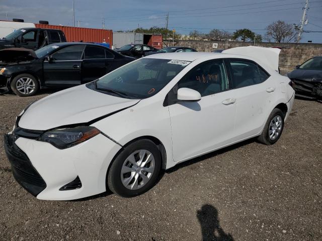 Image 1 of 2018 TOYOTA COROLLA L 2018 with VIN 2T1BURHE3JC013754