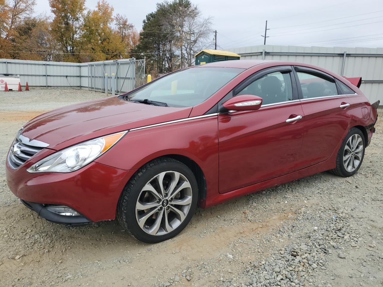 Obraz 1 z 2014 HYUNDAI SONATA SE 2014 z VIN 5NPEC4AB4EH896088