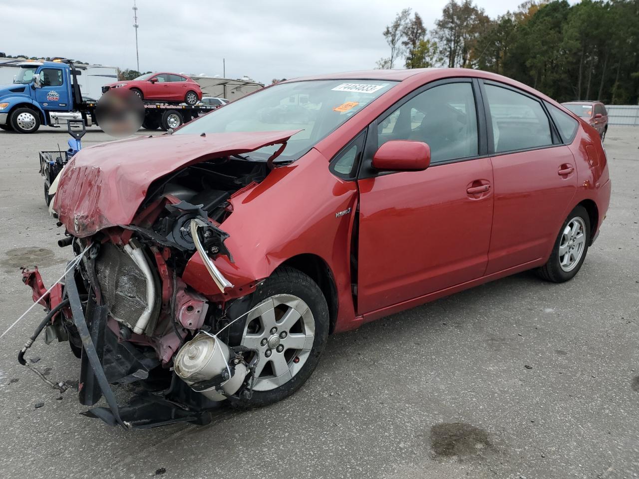Изображение 1 2006 TOYOTA PRIUS  2006 с VIN JTDKB20U467060753