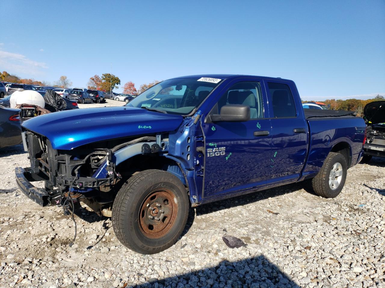 Изображение 1 2017 RAM 1500 ST 2017 с VIN 1C6RR7FG8HS590966