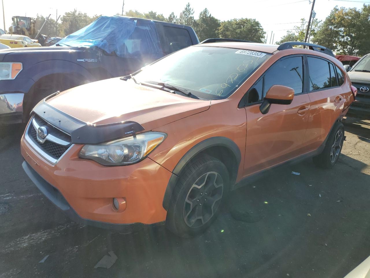 Image 1 of 2014 SUBARU XV CROSSTREK 2.0 PREMIUM 2014 with VIN JF2GPAVC5E8332707