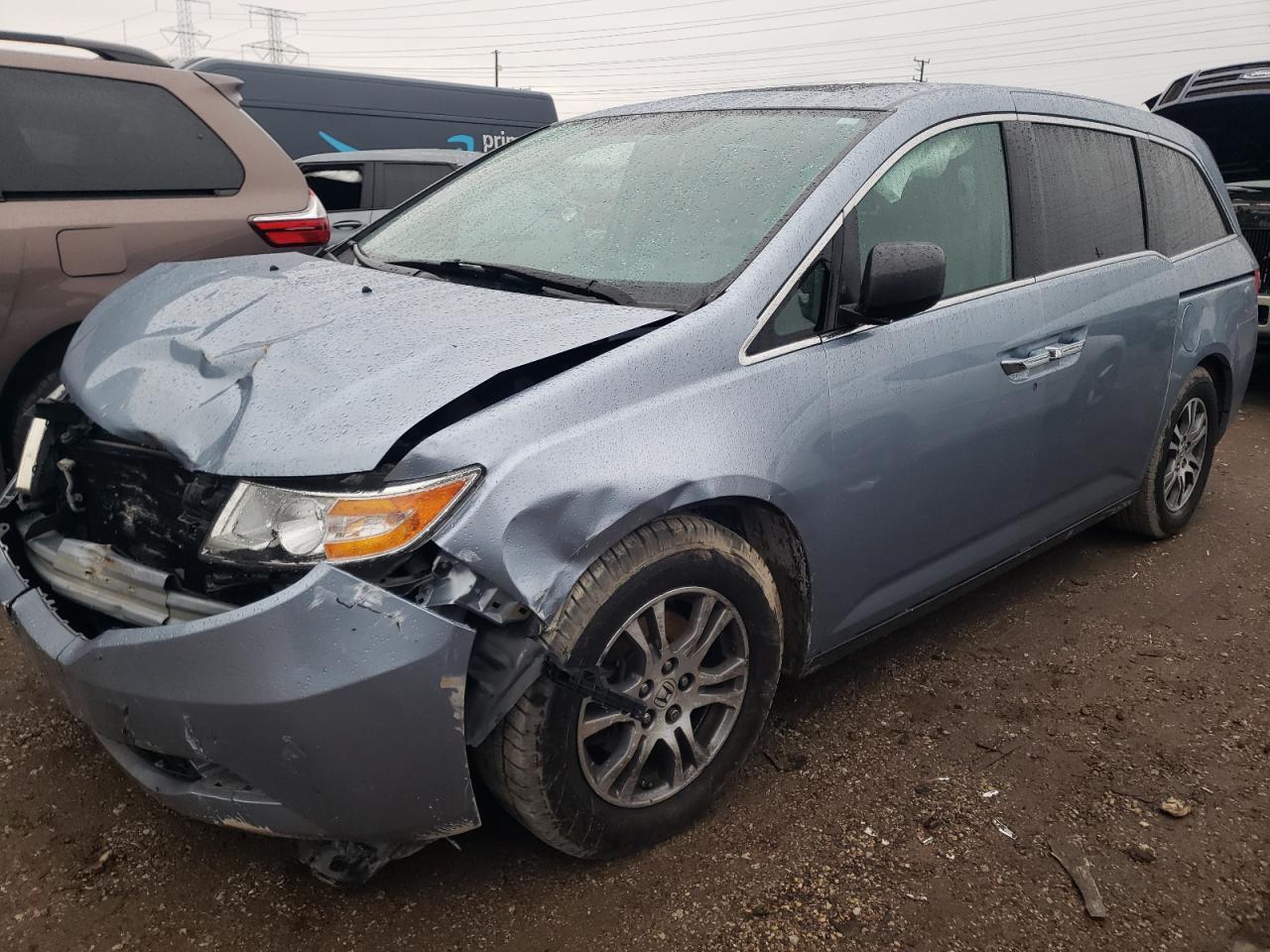 Изображение 1 2013 HONDA ODYSSEY EXL 2013 с VIN 5FNRL5H64DB076980
