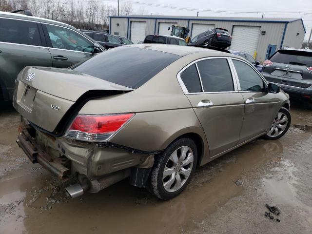 Image 3 of 2009 HONDA ACCORD EXL 2009 with VIN 1HGCP368X9A015413