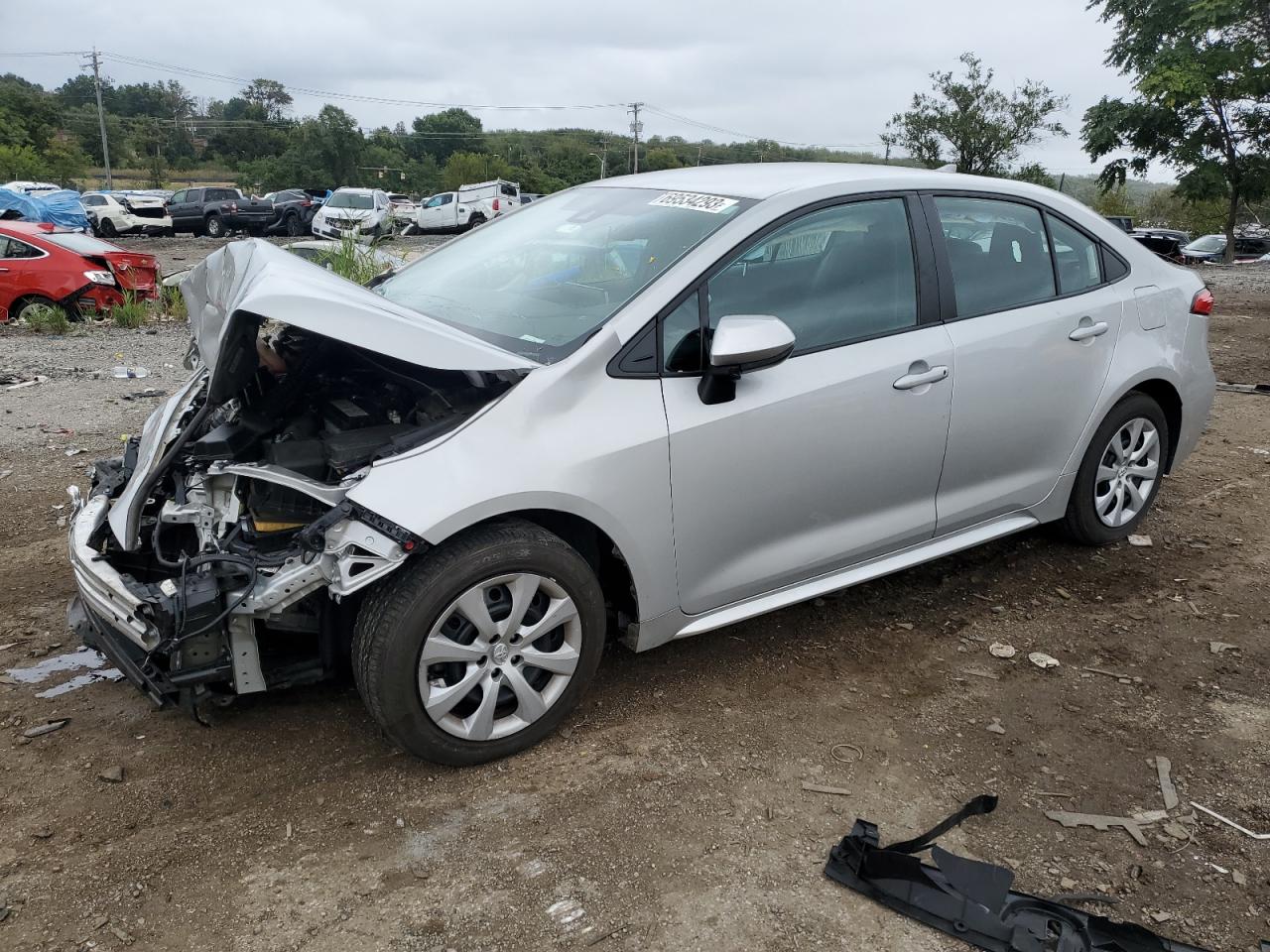 Изображение 1 2021 TOYOTA COROLLA LE 2021 с VIN 5YFEPMAE7MP191382