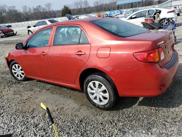 Image 2 of 2009 TOYOTA COROLLA BASE 2009 with VIN JTDBL40E299028961