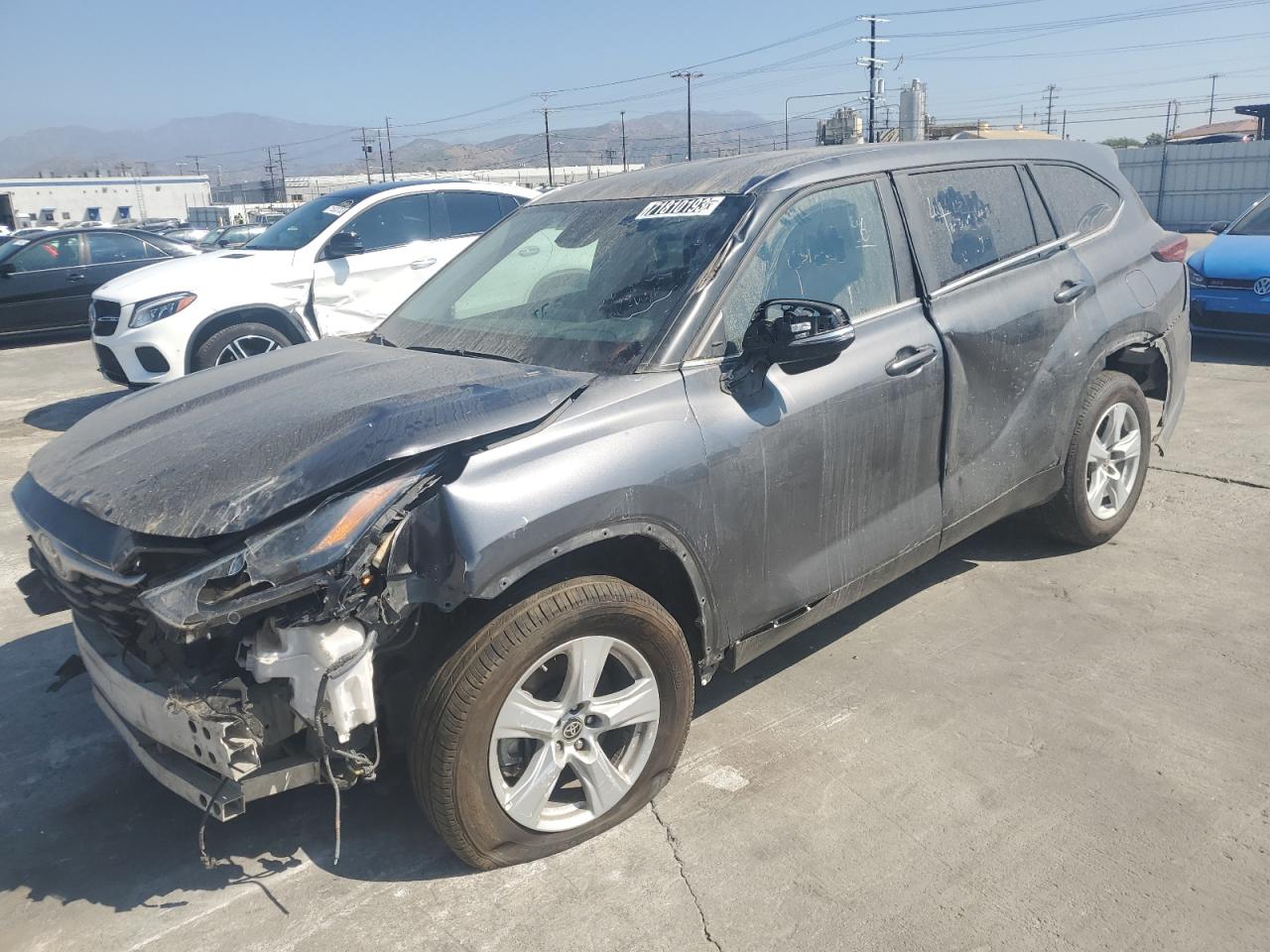 Image 1 of 2023 TOYOTA HIGHLANDER L 2023 with VIN 5TDKDRBH2PS007429