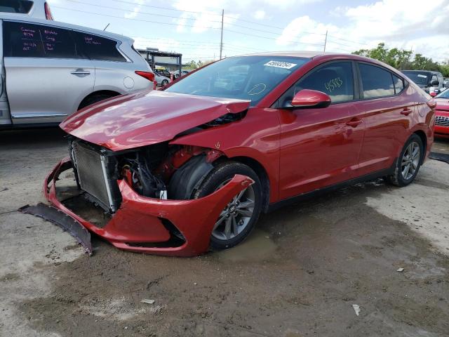 Image 1 of 2018 HYUNDAI ELANTRA SEL 2018 with VIN 5NPD84LFXJH390384