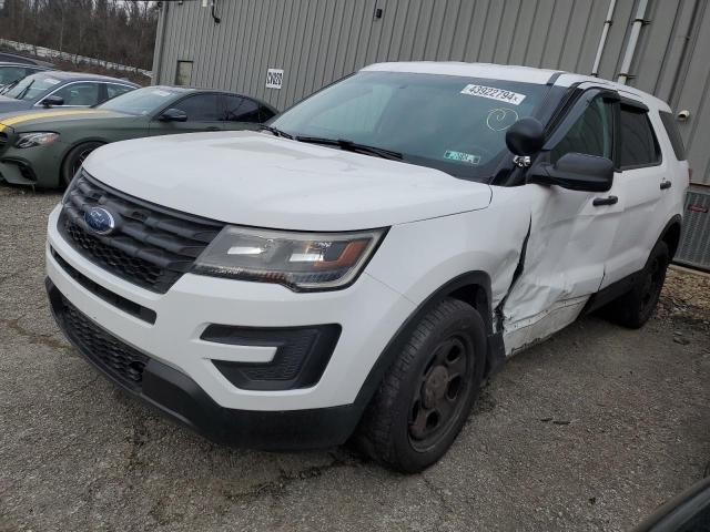 Image 1 of 2017 FORD EXPLORER POLICE INTERCEPTOR 2017 with VIN 1FM5K8AR8HGA17283