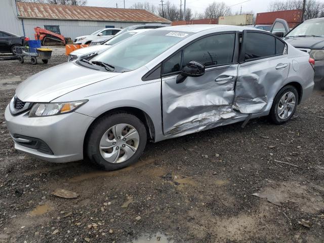Image 1 of 2013 HONDA CIVIC LX 2013 with VIN 19XFB2F57DE098489