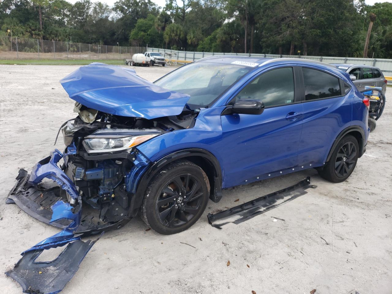 Image 1 of 2022 HONDA HR-V SPORT 2022 with VIN 3CZRU5H15NM743547