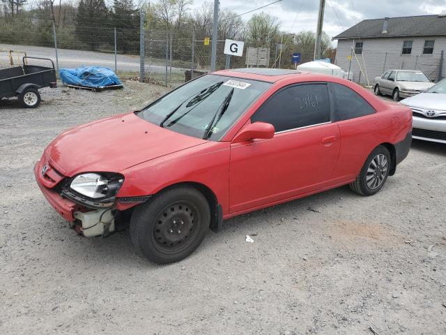 Изображение 1 2002 HONDA CIVIC EX 2002 с VIN 1HGEM229X2L097860