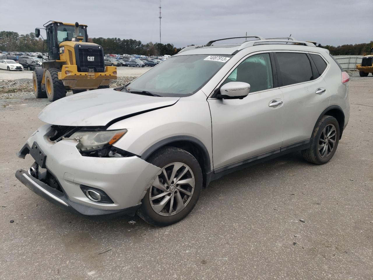 Изображение 1 2015 NISSAN ROGUE S 2015 с VIN 5N1AT2MVXFC849343