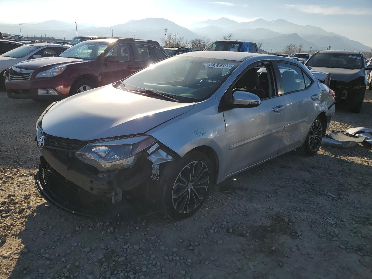 Image 1 of 2015 TOYOTA COROLLA L 2015 with VIN 2T1BURHEXFC324119