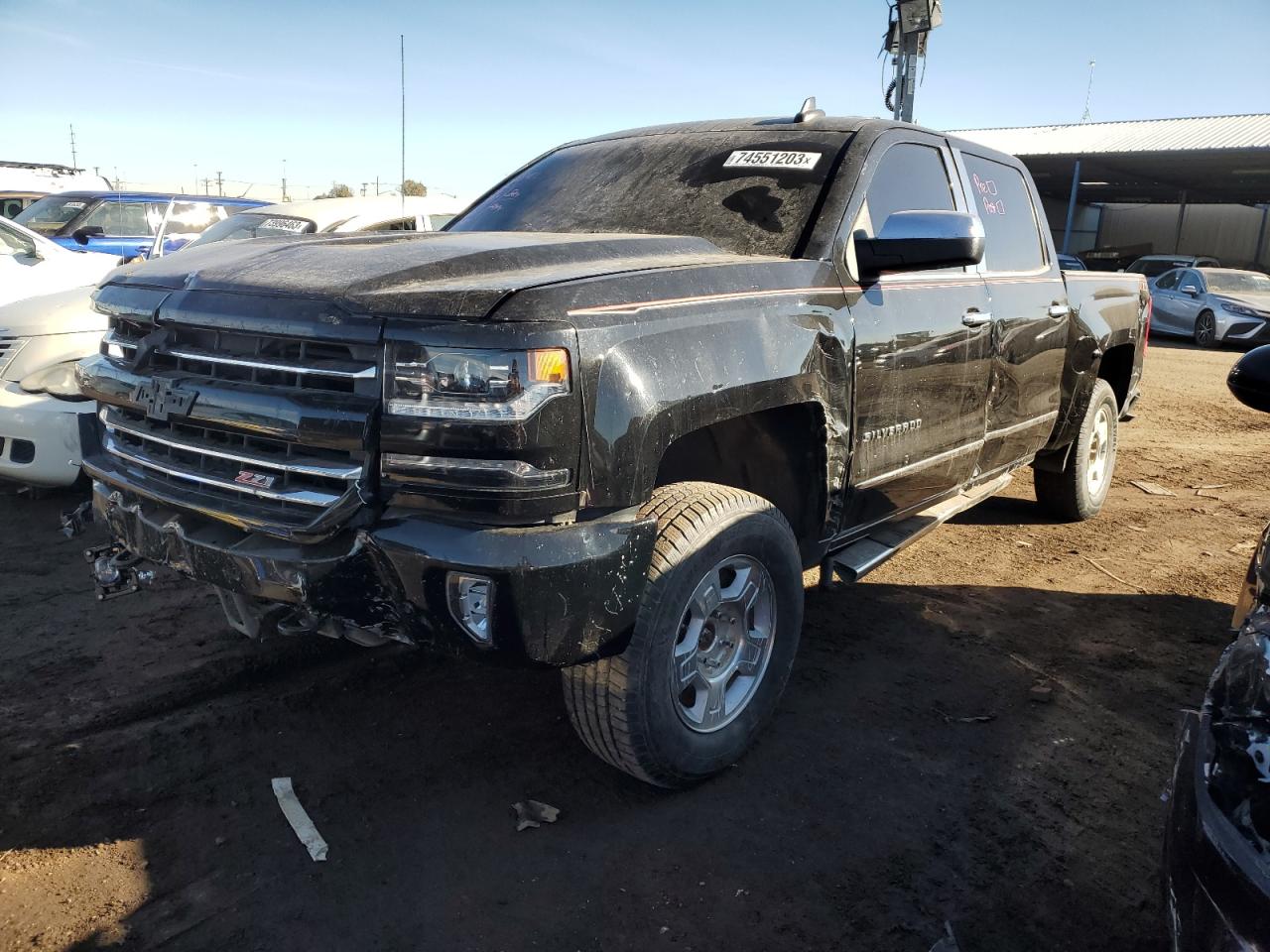 Изображение 1 2018 CHEVROLET SILVERADO K1500 LTZ 2018 с VIN 3GCUKSECXJG512484