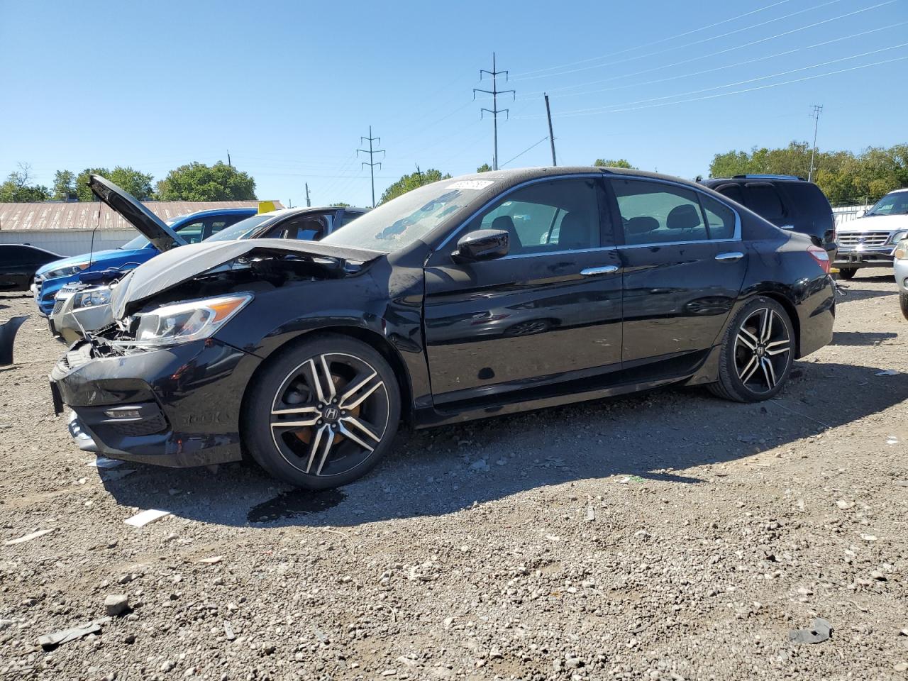 Изображение 1 2017 HONDA ACCORD SPORT 2017 с VIN 1HGCR2F52HA133870