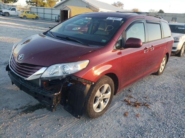 Изображение 2 2015 TOYOTA SIENNA LE 2015 с VIN 5TDKK3DC7FS571449