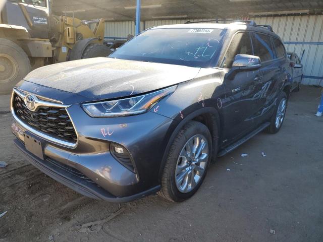 Image 1 of 2020 TOYOTA HIGHLANDER HYBRID LIMITED 2020 with VIN 5TDXBRCH4LS009526