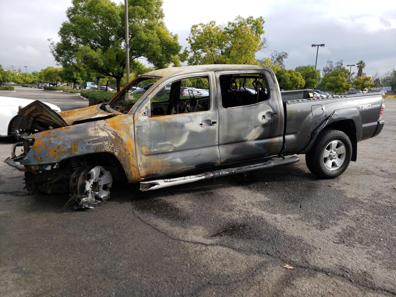 Image 1 of 2014 TOYOTA TACOMA DOUBLE CAB PRERUNNER LONG BED 2014 with VIN 3TMKU4HN4EM041322