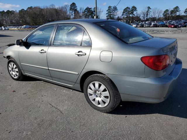 Image 2 of 2003 TOYOTA COROLLA CE 2003 with VIN 1NXBR32E23Z110128