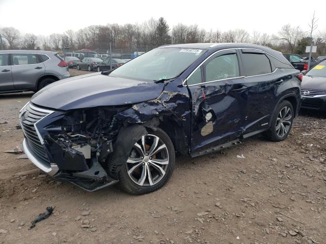 Image 1 of 2017 LEXUS RX 450H BASE 2017 with VIN 2T2BGMCA4HC016182