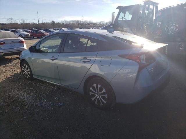Image 2 of 2021 TOYOTA PRIUS LE 2021 with VIN JTDL9MFU0M3025537
