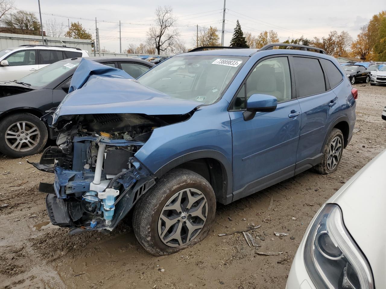 Obraz 1 z 2020 SUBARU FORESTER PREMIUM 2020 z VIN JF2SKAGC3LH490420