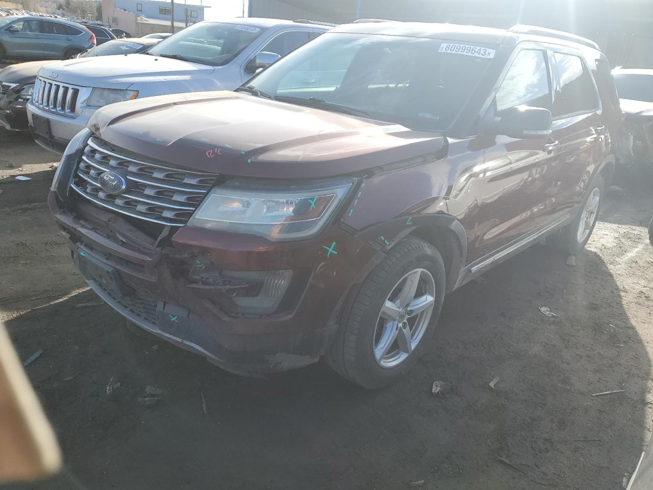 Obraz 1 z 2016 FORD EXPLORER XLT 2016 z VIN 1FM5K8D81GGB05836