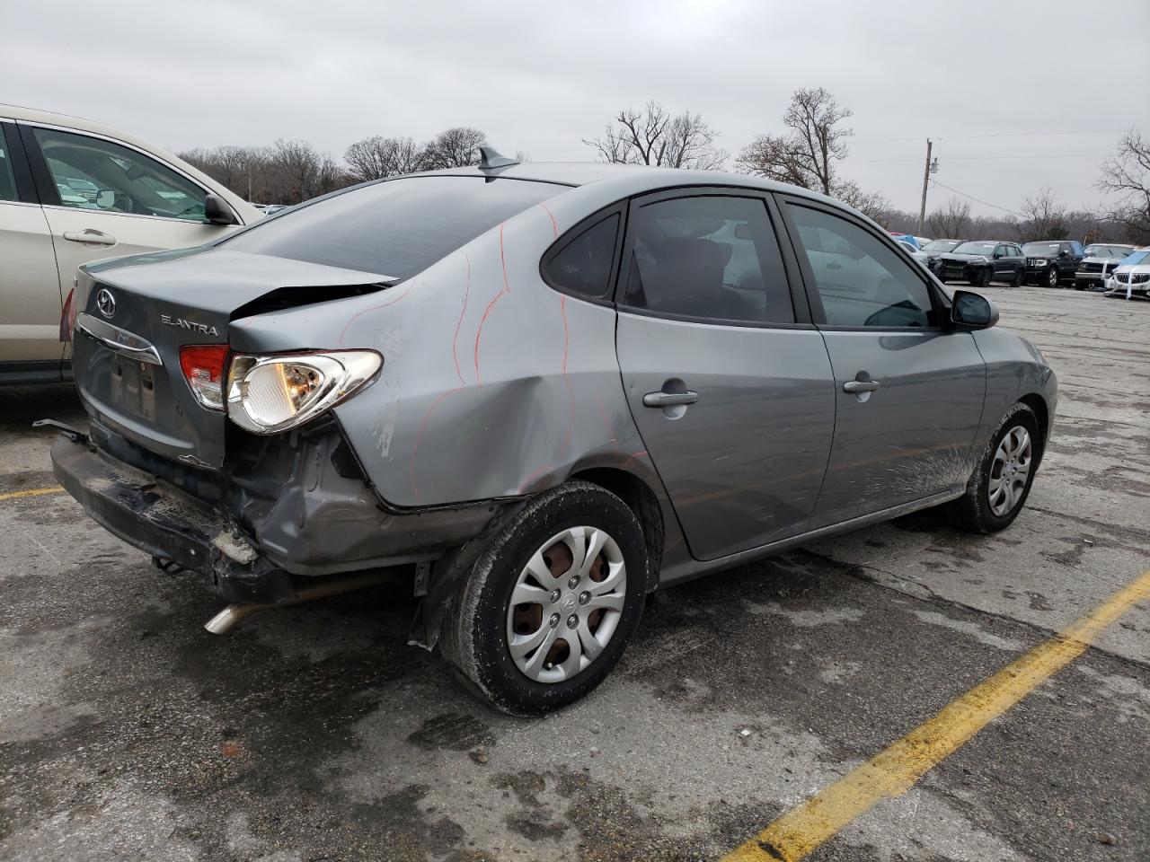 Изображение 3 2010 HYUNDAI ELANTRA BLUE 2010 с VIN KMHDU4AD2AU178383