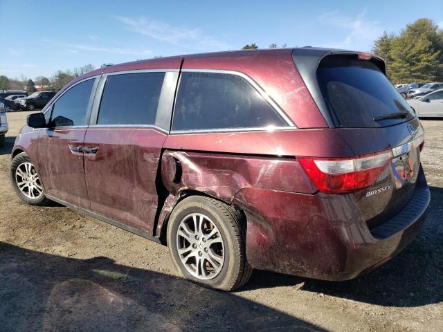 Image 2 of 2012 HONDA ODYSSEY EXL 2012 with VIN 5FNRL5H68CB129906