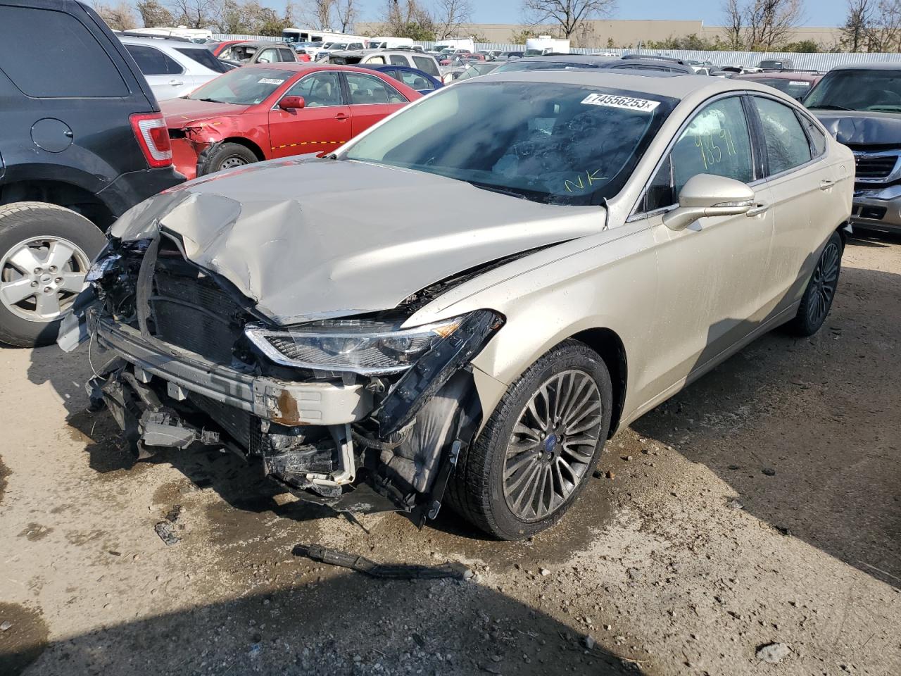 Изображение 1 2018 FORD FUSION TITANIUM/PLATINUM 2018 с VIN 3FA6P0D94JR206816