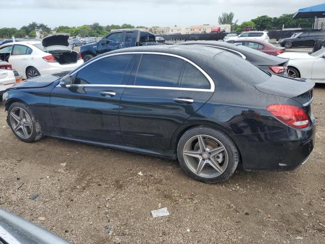 Image 2 of 2016 MERCEDES-BENZ C 300 4MATIC 2016 with VIN 55SWF4KB0GU123256