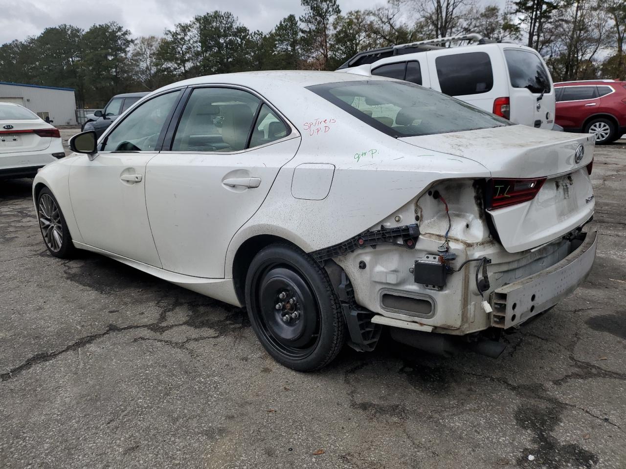 Image 2 of 2016 LEXUS IS 200T 2016 with VIN JTHBA1D27G5014626