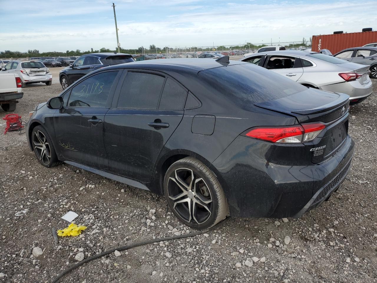 Изображение 2 2021 TOYOTA COROLLA SE 2021 с VIN JTDS4MCE8MJ075220