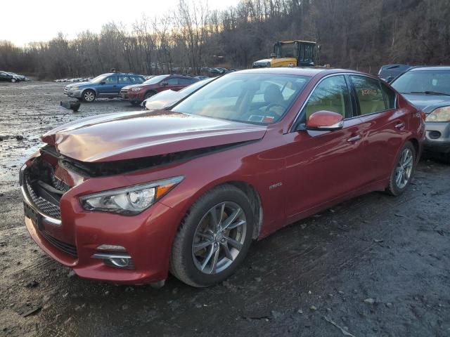Image 1 of 2015 INFINITI Q50 HYBRID PREMIUM 2015 with VIN JN1AV7AR7FM850790