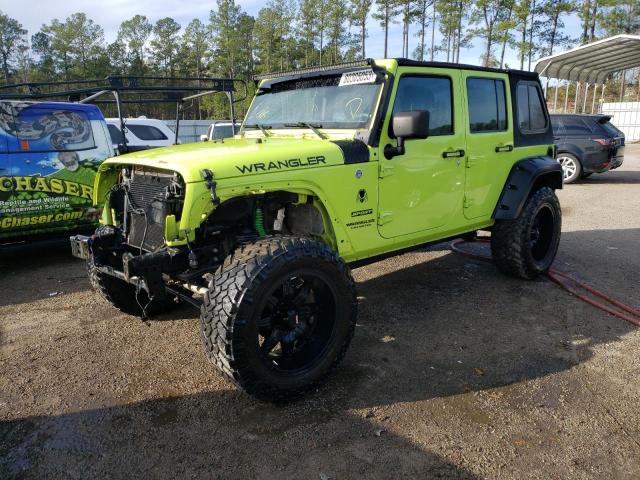Image 1 of 2017 JEEP WRANGLER UNLIMITED SPORT 2017 with VIN 1C4BJWDG0HL522055
